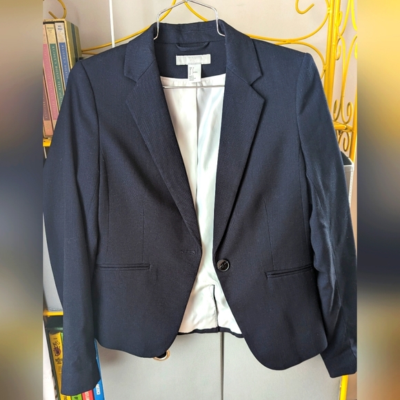H&M Navy Blazer - Picture 1 of 7